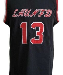James Harden #13 LAUNFD Drew League Basketball Jersey Sewn Black
