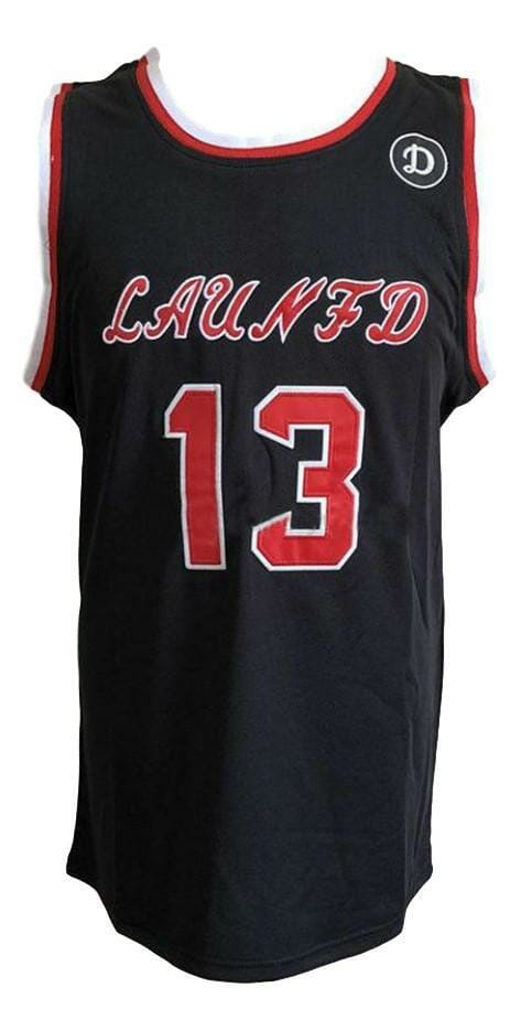 James Harden #13 LAUNFD Drew League Basketball Jersey Sewn Black