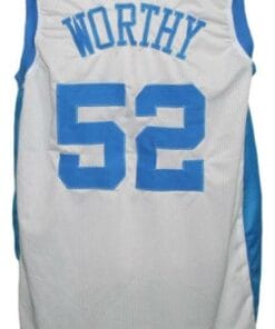 James Worthy #52 College Basketball Jersey Sewn White