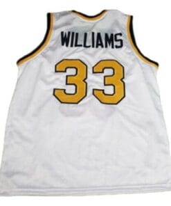 Jason Williams #33 Dupont High School Basketball Jersey White