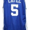Jeff Capel #5 Custom College Basketball Jersey New Sewn Blue 6 Jeff Capel #5 Custom College Basketball Jersey New Sewn Blue