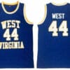 Jerry West 44 West Virginia Ncaa Basketball Jersey