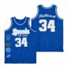 Jesus Shuttlesworth 34 Lincoln He Got Game Basketball Jersey