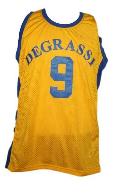 Jimmy Brooks Degrassi High School Basketball Jersey Yellow 2 Jimmy Brooks Degrassi High School Basketball Jersey Yellow