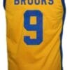 Jimmy Brooks Degrassi High School Basketball Jersey Yellow