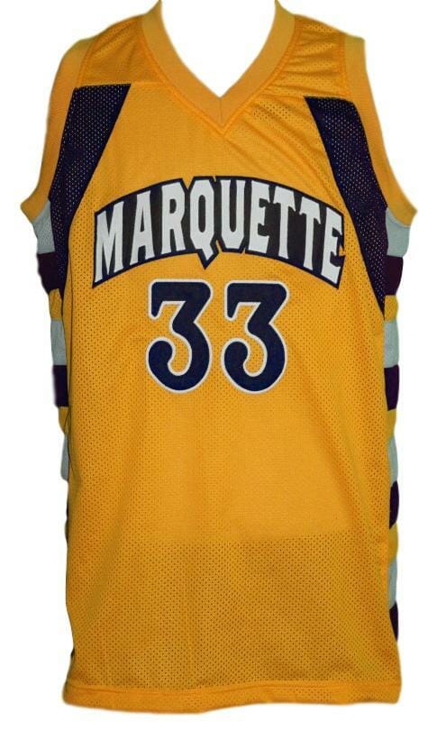 Jimmy Butler #33 College Basketball Jersey Sewn Gold 2 Jimmy Butler #33 College Basketball Jersey Sewn Gold