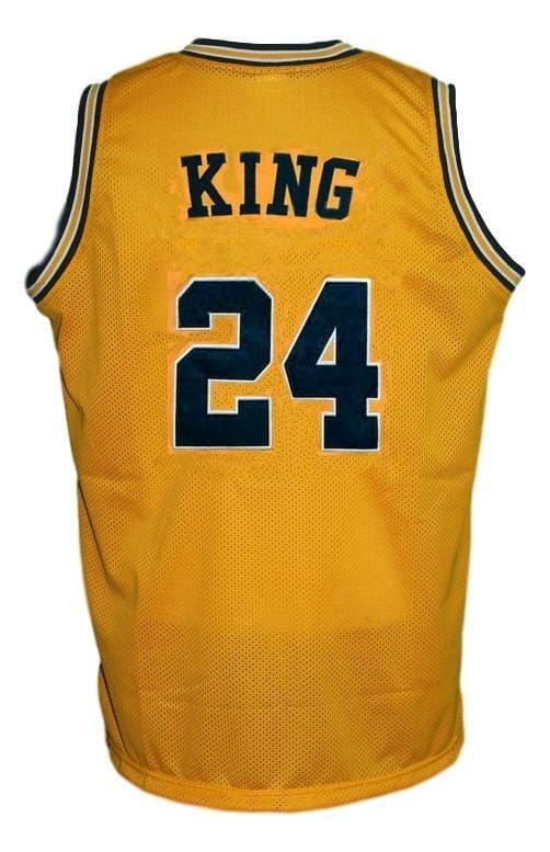Jimmy King #24 College Retro Basketball Jersey Sewn Gold 1 Jimmy King #24 College Retro Basketball Jersey Sewn Gold