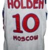 John Robert Holden #10 CSKA Moscow Basketball Jersey White