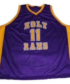John Wall #11 Holy Rams High School Basketball Jersey Purple