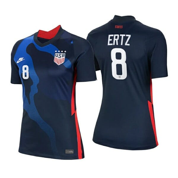 Julie Ertz Navy Away no.8 USWNT 2020-21 Soccer Jersey 1 Julie Ertz Navy Away no.8 USWNT 2020-21 Soccer Jersey