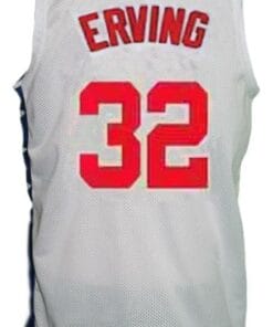 Julius Erving New York Nets Aba Retro Basketball Jersey New Sewn White
