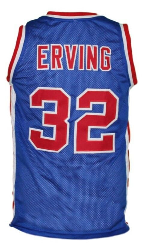 Julius Erving #32 Virginia Squires ABA Basketball Jersey Blue 1 Julius Erving #32 Virginia Squires ABA Basketball Jersey Blue