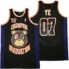 Kanye West 7 Graduation Album Basketball Jersey Black