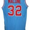 Karl Malone #32 College Basketball Jersey Sewn Light Blue