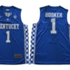 Kentucky Wildcats 1 Booker NCAA Basketball Jersey Blue