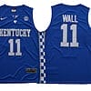Kentucky Wildcats 11 Wall SEC Logo NCAA Basketball Jersey Blue