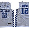 Kentucky Wildcats 12 Towns NCAA Basketball Jersey White