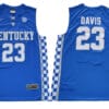 Kentucky Wildcats 23 Davis NCAA Basketball Jersey Blue