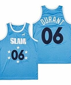 Kevin Durant #6 Slam Magazine Basketball Jersey