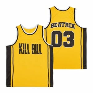 Kill Bill #3 Beatrix Movie Basketball Jersey - Daily Sport Fan