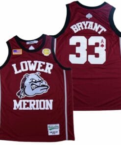 Kobe Bryant #33 Lower Merion Alternate High School Basketball Jersey