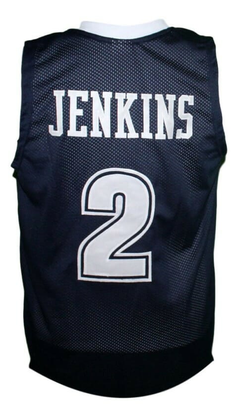Kris Jenkins Basketball Jersey Navy Blue 1 Kris Jenkins Basketball Jersey Navy Blue