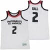 Lamelo Ball 2 Mcdonald s All American Game Basketball Jersey