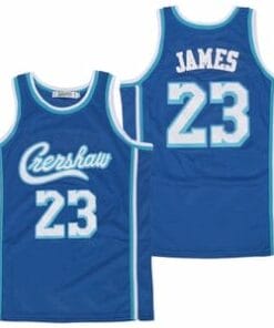 Lebron James #23 Crenshaw Basketball Jersey