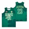Lebron James 23 Irish Alternate Basketball Jersey