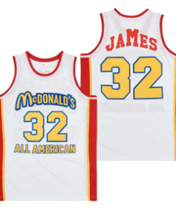 Lebron James #32 Mcdonald s All-American Basketball Jersey