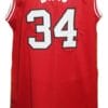 Len Bias #34 College Basketball Jersey Red
