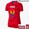 Lindsey Horan Away USA Soccer Jersey PRIDE