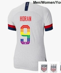 Lindsey Horan Home USA Soccer Jersey PRIDE