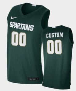 Michigan State Spartans Custom Name Number Green Alumni Limited College Basketball Jersey