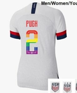 Mallory Pugh Home USA Soccer Jersey PRIDE