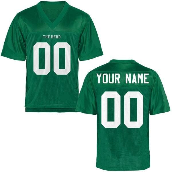 Custom Marshall Thundering Jersey Name and Number NCAA Football 10 Custom Marshall Thundering Jersey Name and Number NCAA Football
