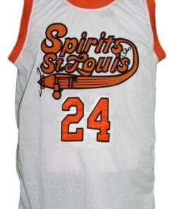 Marvin Barnes #24 Spirits Of St Louis Aba Basketball Jersey White