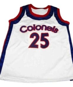 Maurice Lucas #25 Colonels Kentucky Basketball Jersey White
