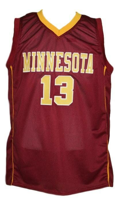 Maverick Ahanmisi #13 Custom College Basketball Jersey Maroon