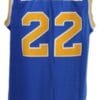 McCall #22 Crenshaw High Love And Basketball Jersey Blue