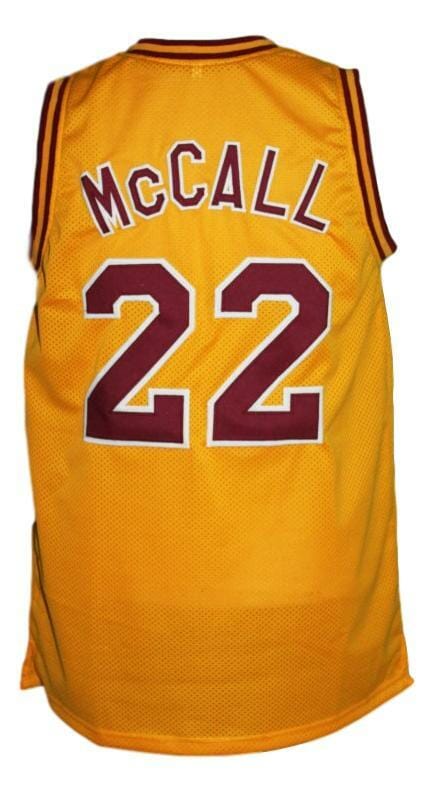 McCall #22 Love And Basketball Jersey Yellow 1 McCall #22 Love And Basketball Jersey Yellow