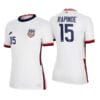 Megan Rapinoe Home White no.15 USWNT 2020 21 Soccer 4 Stars Jersey