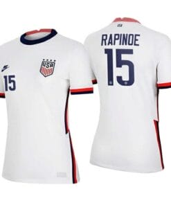 Megan Rapinoe Home White no.15 USWNT 2020-21 Soccer 4 Stars Jersey