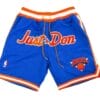 Men Knicks Shorts All Stitched
