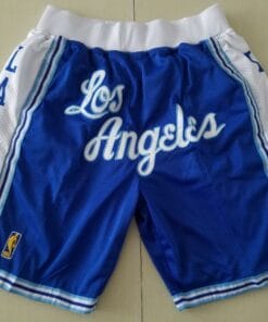 Men Los Angeles BLUE Shorts All Stitched