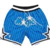 Men Magic Shorts Blue All Stitched