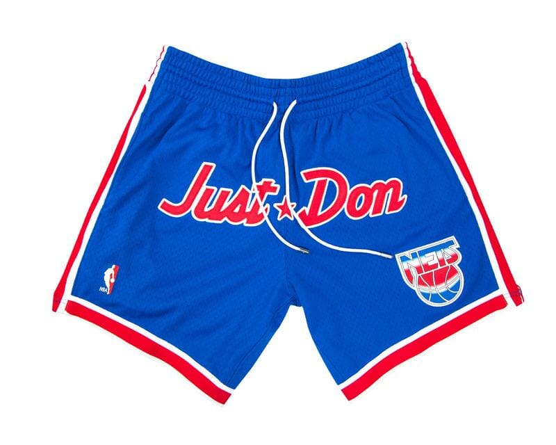 Men Nets Shorts Blue Shorts All Stitched 1 Men Nets Shorts Blue Shorts All Stitched