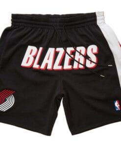 Men Portland Trailblazers Shorts All Stitched