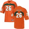 Miami Hurricanes #26 Sean Tayloy NCAA College Football Jersey Orange