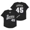 Michael Jordan Mirmingham Barons Baseball Jersey Black